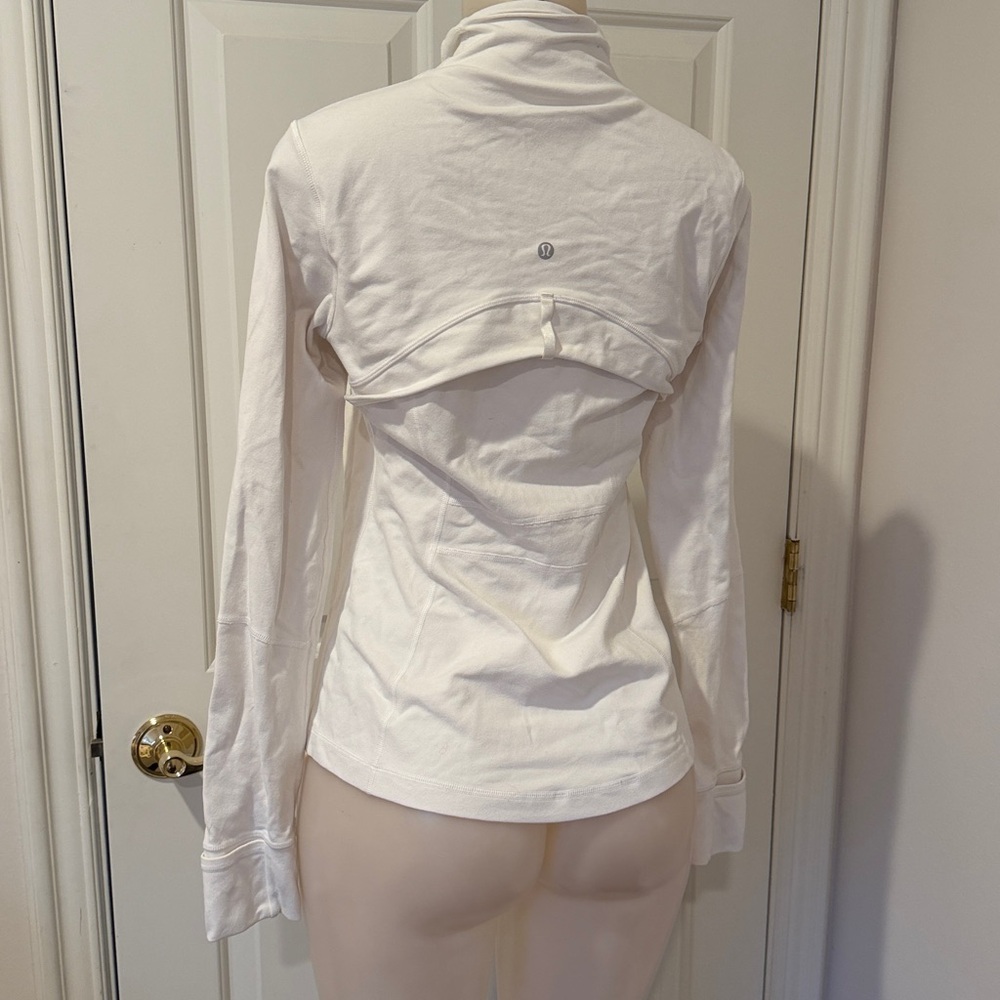 Lululemon Define Jacket Luon White Zip-Up Jacket size 8 - Picture 10 of 12